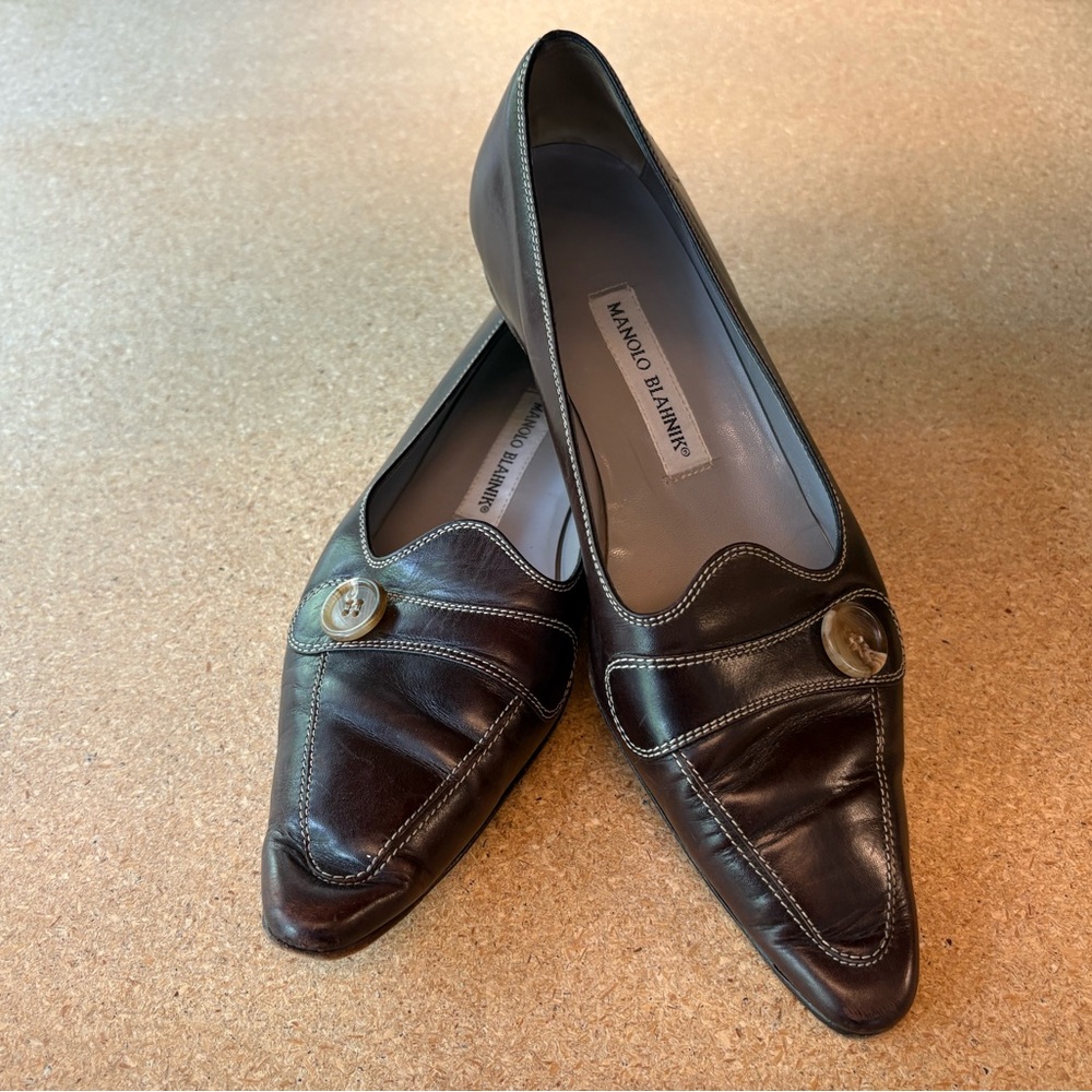 Vintage Manolo Blahnik Flats